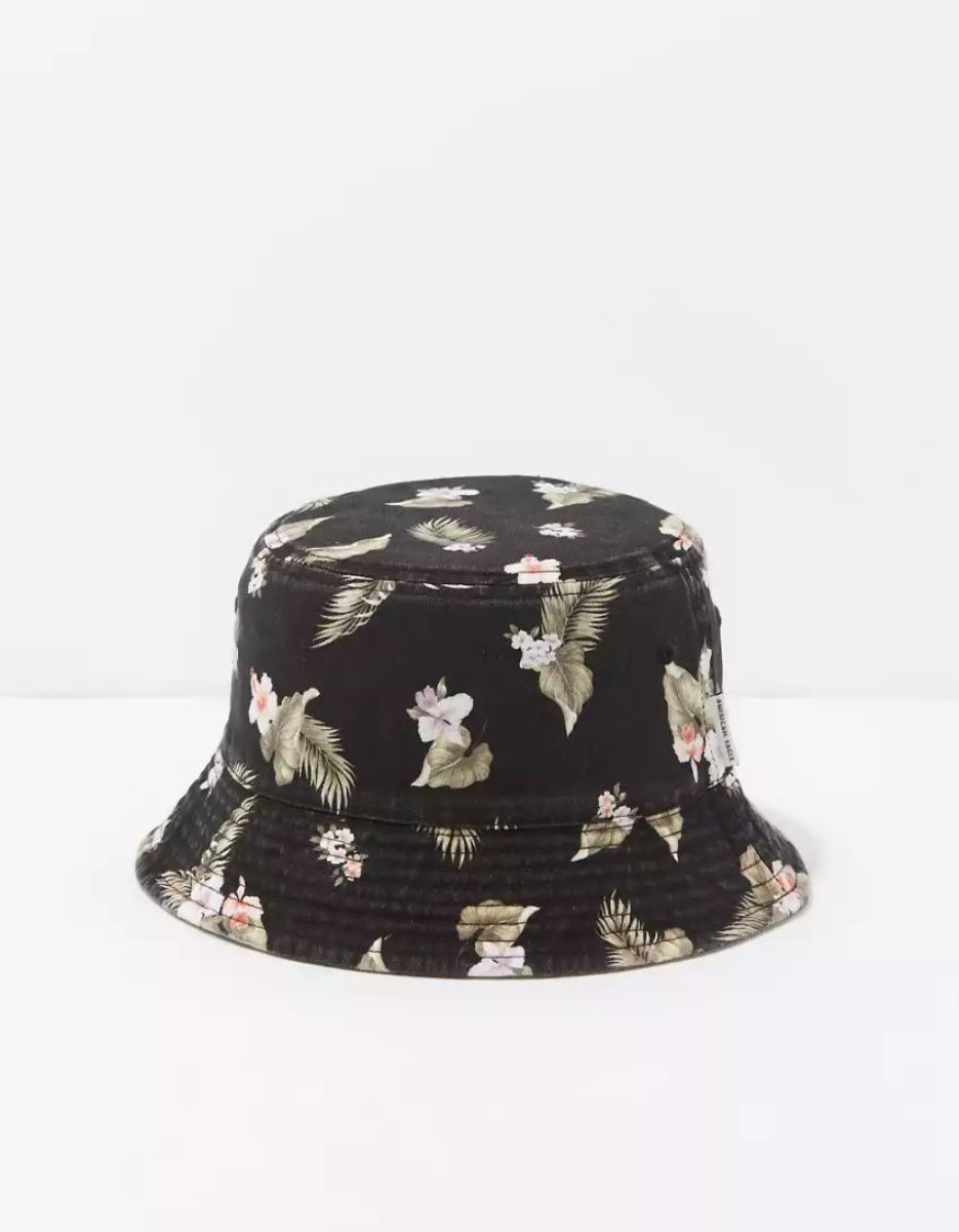 Chapeaux American Eagle AE Reversible Bucket Noir Homme | SAZ-07145925